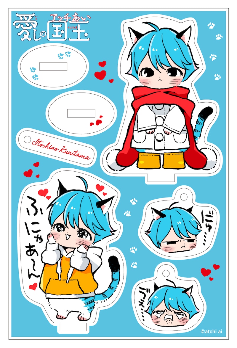 有償特典のアクリルプレート。