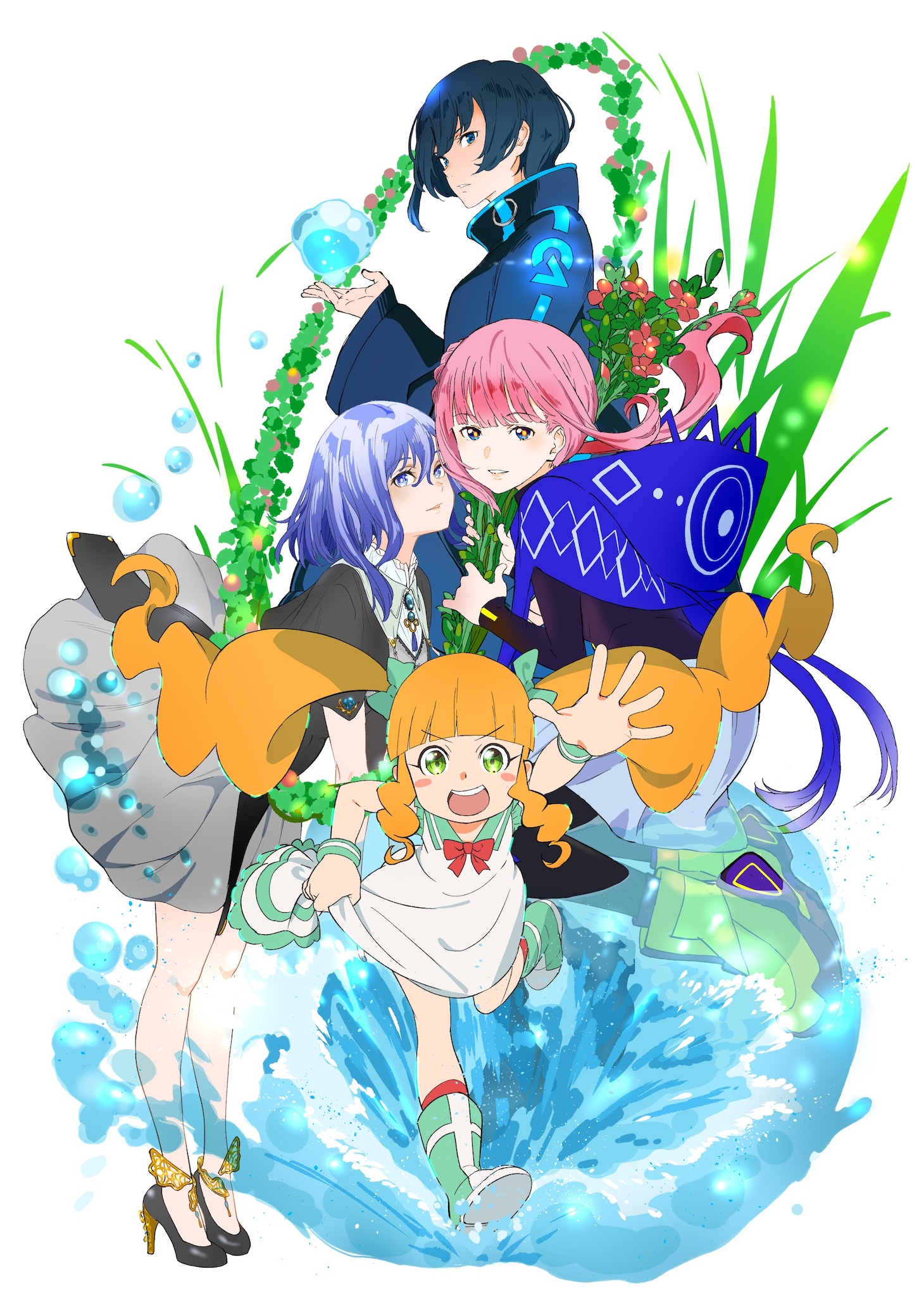 足立慎吾の描き下ろしイラスト。