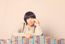 「WOWOWオリジナルドラマ『グラップラー刃牙はBLではないかと考え続けた乙女の記録ッッ』」で主人公の児島あかね役を演じる松本穂香。