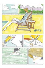 松本隆トリビュートアルバム初回限定盤特典本「100%松本隆」より短編漫画「小麦色のマーメイド」。