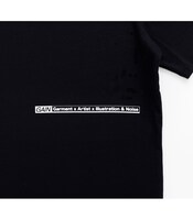 コラボTシャツのバックプリント。