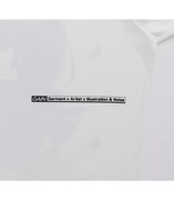 コラボTシャツのバックプリント。