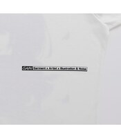 コラボTシャツのバックプリント。