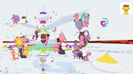 「AIによる世界支配からの脱出」プレイ中のイメージ。