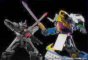 「MODEROID グラディオン」(右)と「MODEROID ダークグラディオン」(左)。