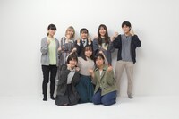 「アニメづくり沼 高校生 青春リレーアニメ編」に出演する東京・総合芸術高校。（写真提供：NHK）