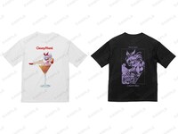 「描き下ろしイラスト クリィミーマミ カクテルグラスver. BIGシルエットTシャツ（全2種）」