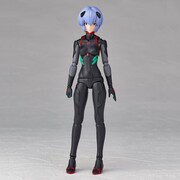 「EV-022 アヤナミレイ（仮称） 第3村Ver.」プラグスーツ姿に換装した状態。