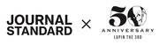 JOURNAL STANDARDとTVアニメ「ルパン三世」50周年のコラボロゴ。