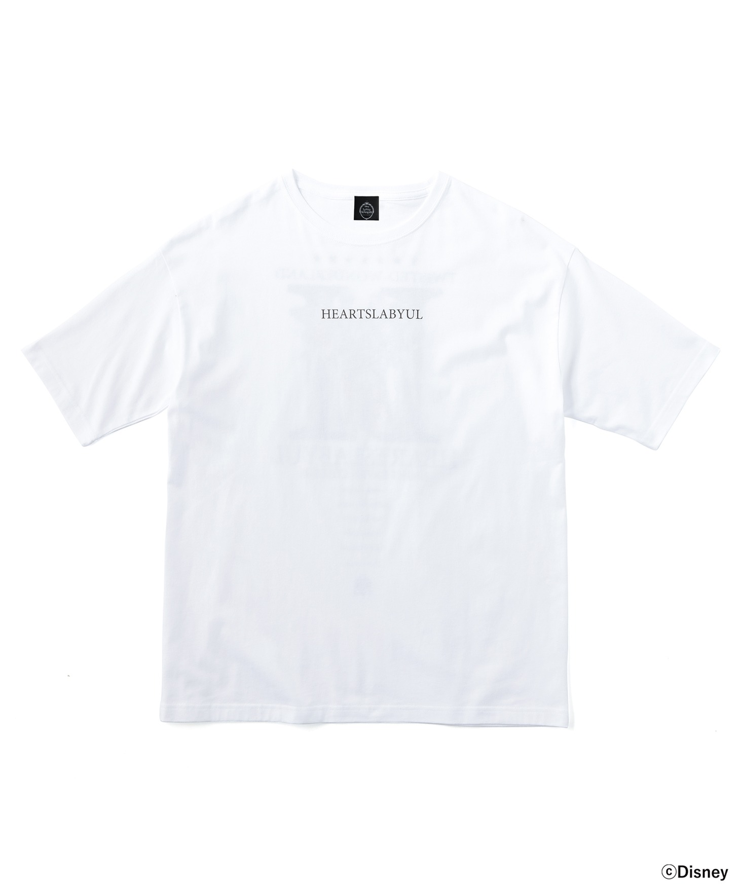 「ディズニー ツイステッドワンダーランド/ビッグシルエットTシャツ/ハーツラビュル寮」