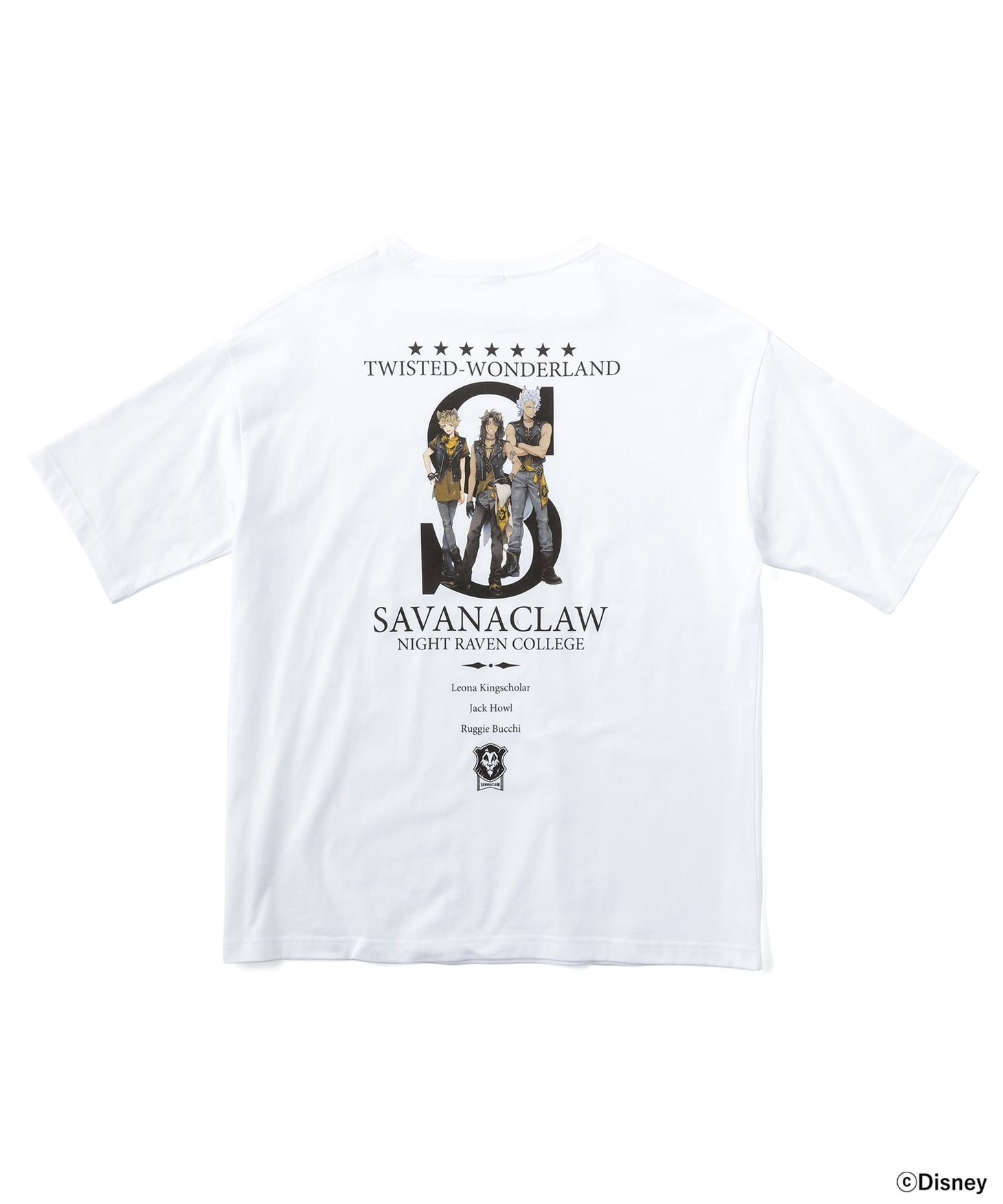「ディズニー ツイステッドワンダーランド/ビッグシルエットTシャツ/サバナクロー寮」