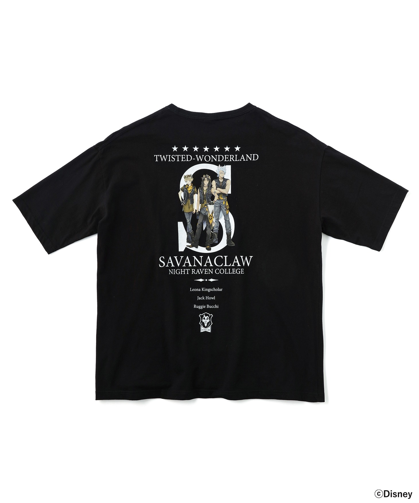 「ディズニー ツイステッドワンダーランド/ビッグシルエットTシャツ/サバナクロー寮」