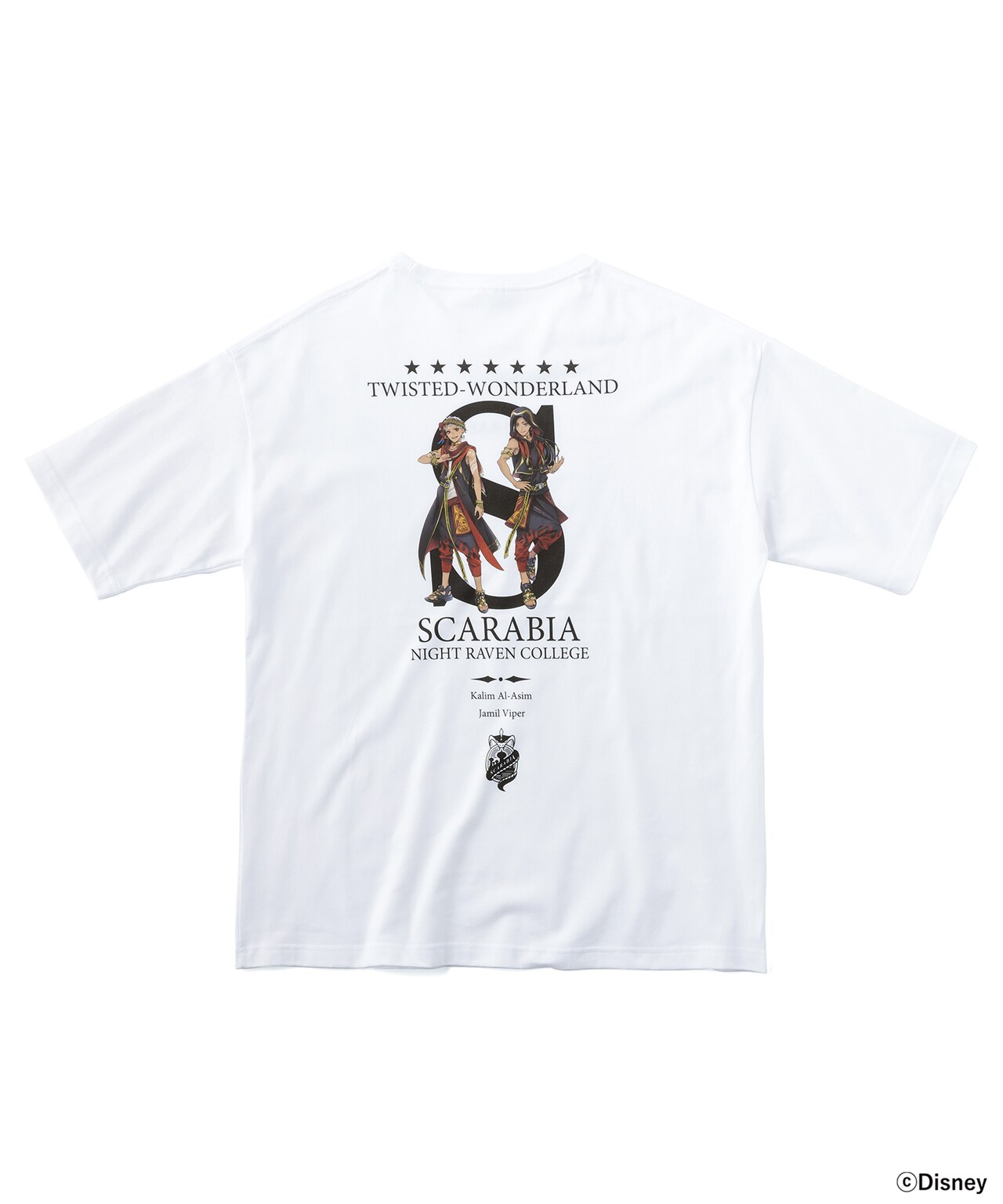 Disney - ツイステッドワンダーランド スカラビア寮 ロングTシャツ グッズ-Tシャツ】ディズニー ツイステッドワンダーランド
