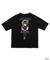「ディズニー ツイステッドワンダーランド/ビッグシルエットTシャツ/スカラビア寮」