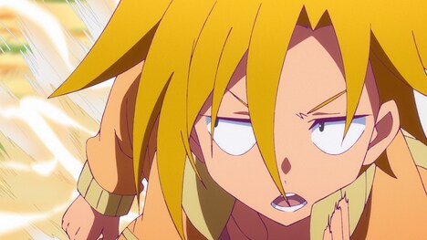 TVアニメ「平穏世代の韋駄天達」アニメーションPV第2弾より。 (c)天原・クール教信者・白泉社/「平穏世代の韋駄天達」製作委員会