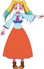 ポーラ（CV：堀江由衣） (c)天原・クール教信者・白泉社/「平穏世代の韋駄天達」製作委員会