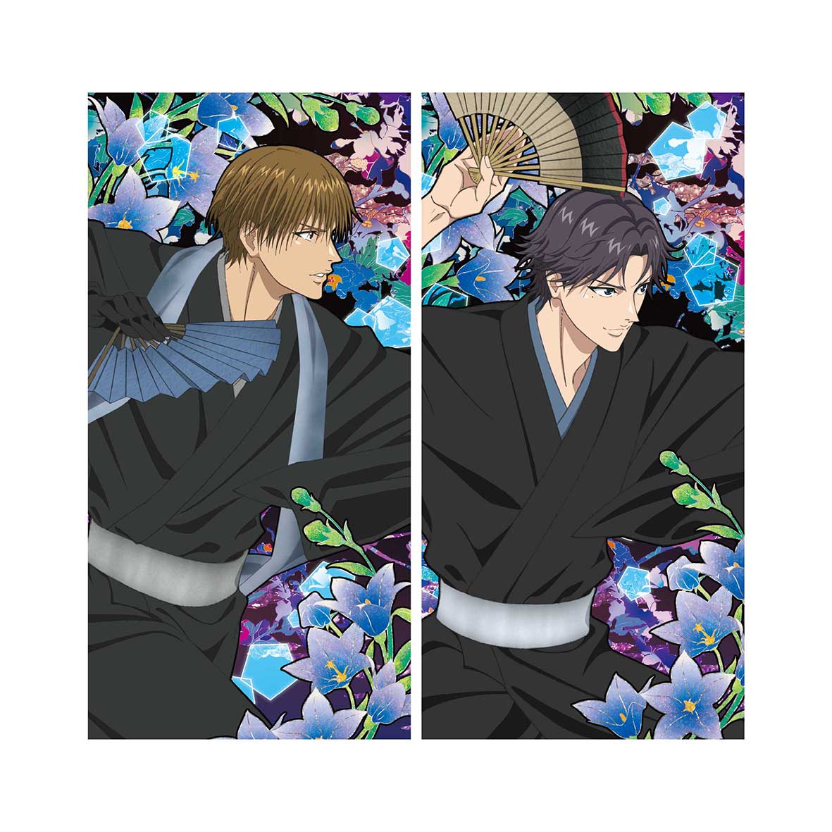 新テニスの王子様 氷帝vs立海 オンラインくじ 跡部と幸村が着物姿で華麗に戦う コミックナタリー