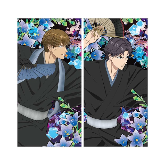 「セガ ラッキーくじオンライン『新テニスの王子様 氷帝 vs 立海 Game of Future』氷帝 Ver.」のA賞バスタオル。