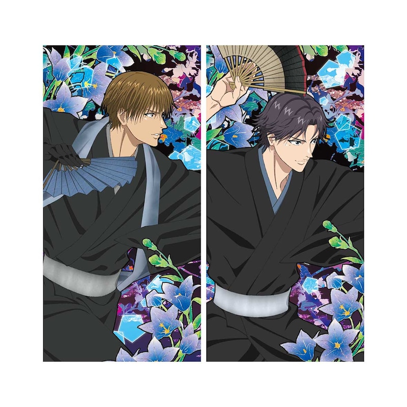 「セガ ラッキーくじオンライン『新テニスの王子様 氷帝 vs 立海 Game of Future』氷帝 Ver.」のA賞バスタオル。