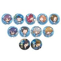 「セガ ラッキーくじオンライン『新テニスの王子様 氷帝 vs 立海 Game of Future』氷帝 Ver.」のE賞缶バッジ。