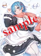 イコモチ描き下ろしの「Re:ゼロから始める異世界生活」B2ポスター。