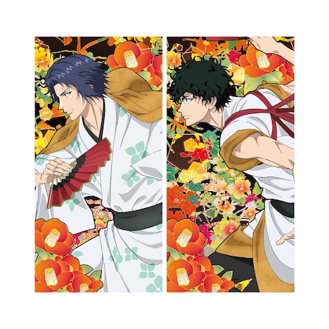 「セガ ラッキーくじオンライン『新テニスの王子様 氷帝 vs 立海 Game of Future』立海ver.」のA賞バスタオル。