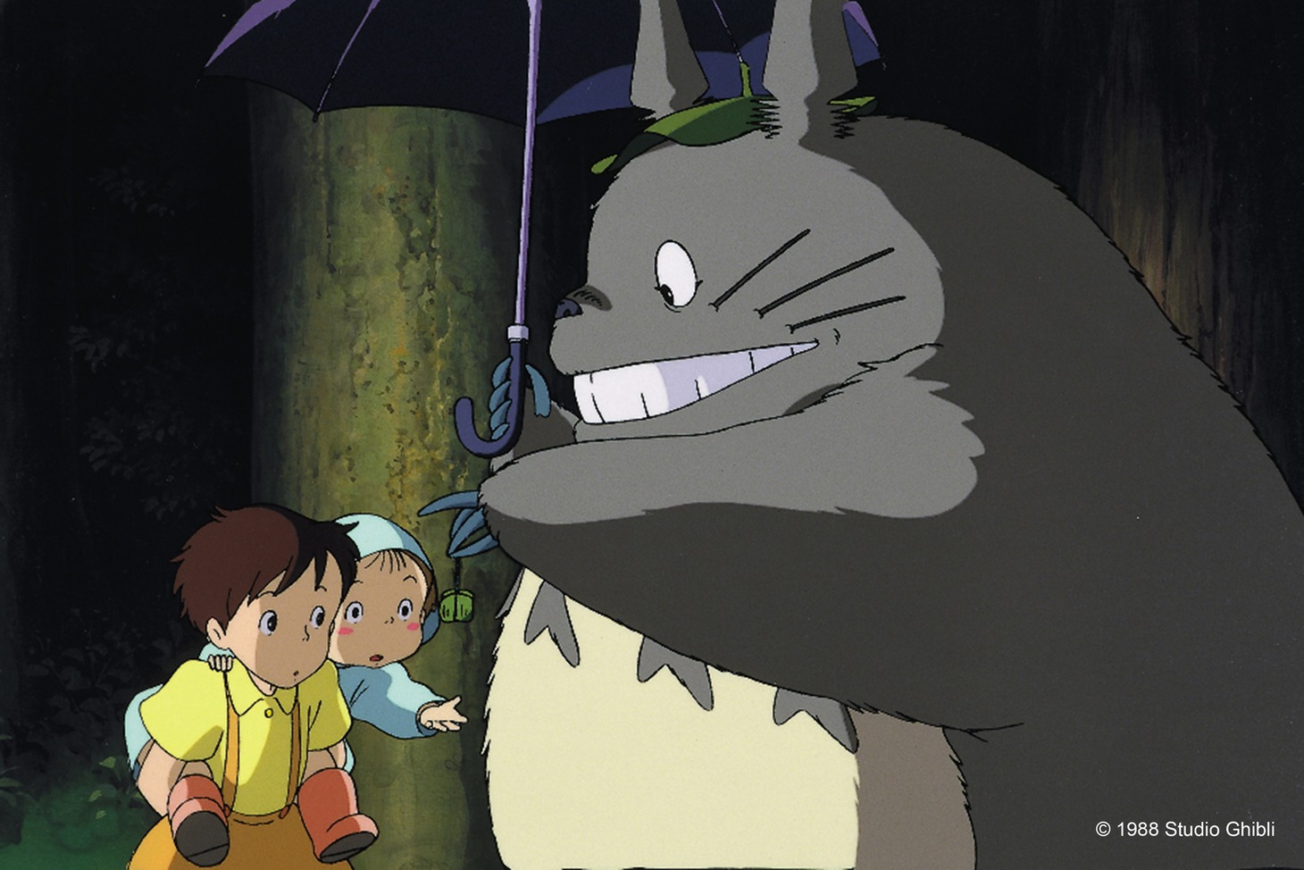 「となりのトトロ」より。