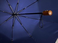 「トトロの雨傘 -折りたたみ-」 ※開発中のため、実際の商品に変更がある可能性あり。