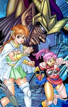 「ドラゴンクエスト ダイの大冒険 新装彩録版」22巻のカバーイラスト。(c)三条陸、稲田浩司/集英社 (c)SQUARE ENIX CO., LTD.