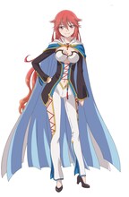 ルミナリア（CV：日向未南）の設定画。