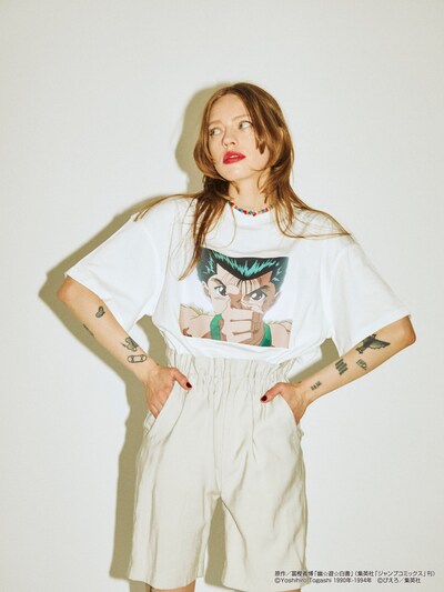 「『幽☆遊☆白書』浦飯幽助 BIG Tシャツ」