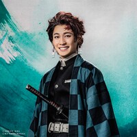 小林亮太扮する竈門炭治郎。