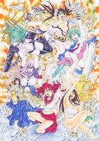 「三家本礼 初原画展『ゾドニスト～地獄は楽しい所だわ～』」メインビジュアル