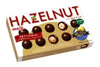 「明治アーモンドチョコレート ワンピースオリジナルグッズが当たる！キャンペーン」の対象商品「ヘーゼルナッツ」。