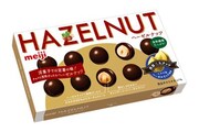 「明治アーモンドチョコレート ワンピースオリジナルグッズが当たる!キャンペーン」の対象商品「ヘーゼルナッツ」。