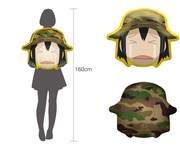 「映像研」新グッズ、浅草氏の“ぴえん顔”がプリントされた特大クッションなど全8種