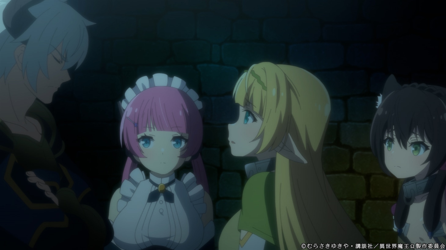 第9話「教会雷撃」の場面カット。