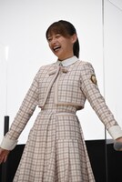 ロナウドのゴールパフォーマンスをする影山優佳。