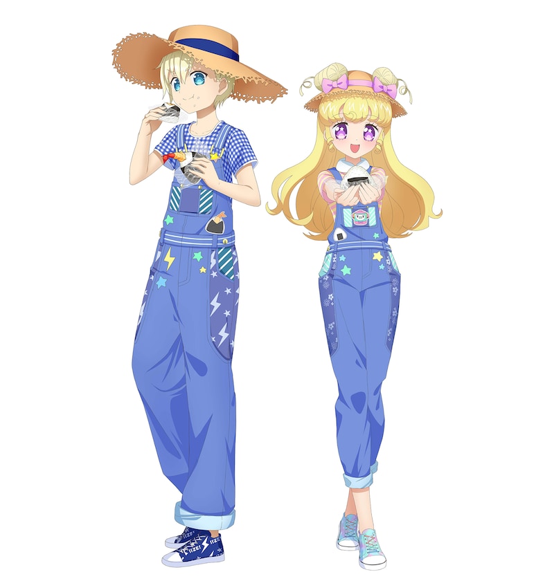 「あきたこまち プリティー米」のパッケージイラスト。(c)T-ARTS / syn Sophia / テレビ東京/ PSプロジェクト