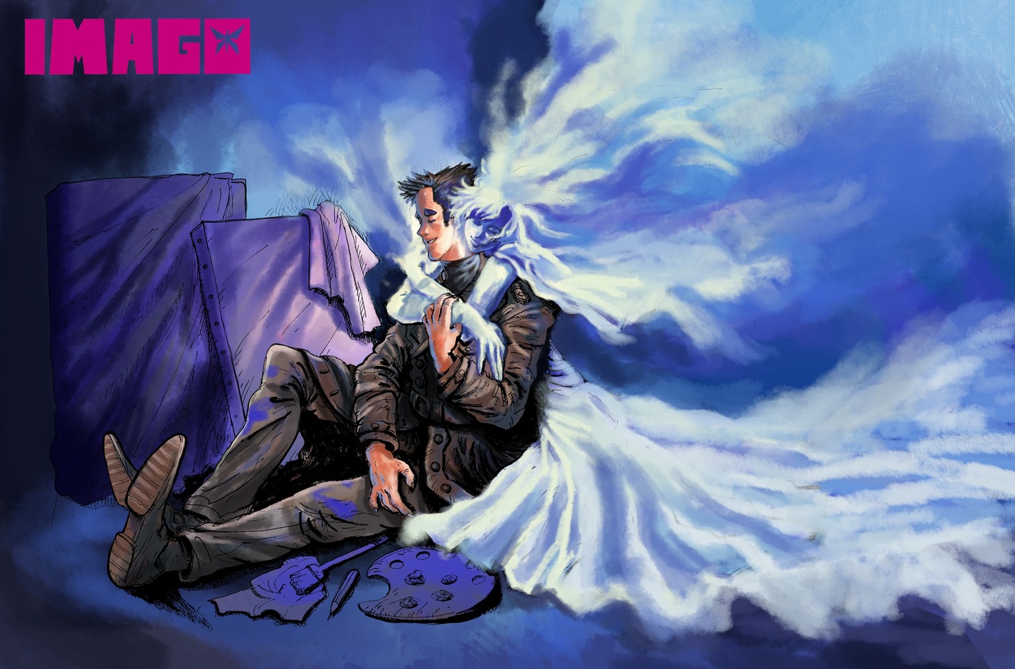 「Imago」のカラーイラスト。(c)Toan Tran / Seldon / Shibuya Productions / Shueisha