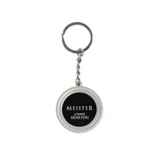 「MEISTER」のフィルム缶をイメージした「キーホルダー」。
