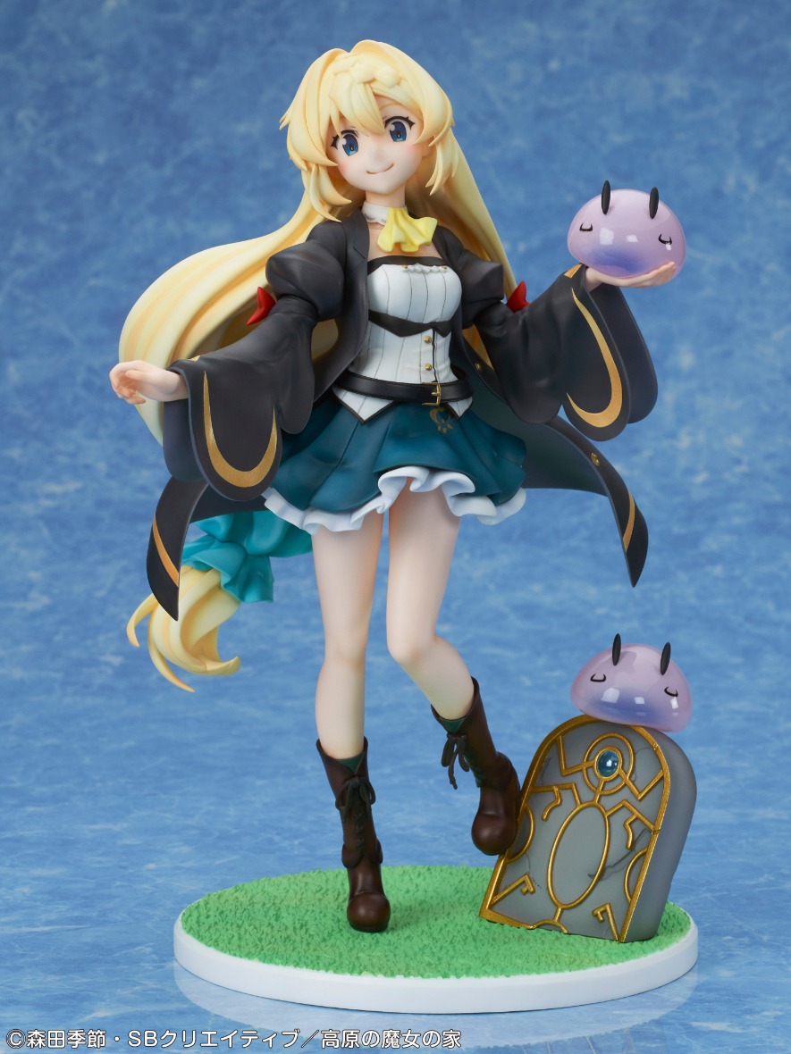 「アズサ 1/7スケールフィギュア」の帽子を外した姿。
