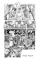 「庭と侵略者」展示物のサンプル。