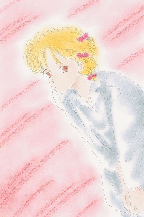 LaLa1987年3月号に掲載された「『So What?』Phase7」の扉イラスト。(c)わかつきめぐみ／白泉社