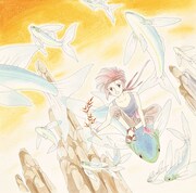 LaLa 1986年5月号に掲載された口絵ピンナップ。(c)わかつきめぐみ／白泉社