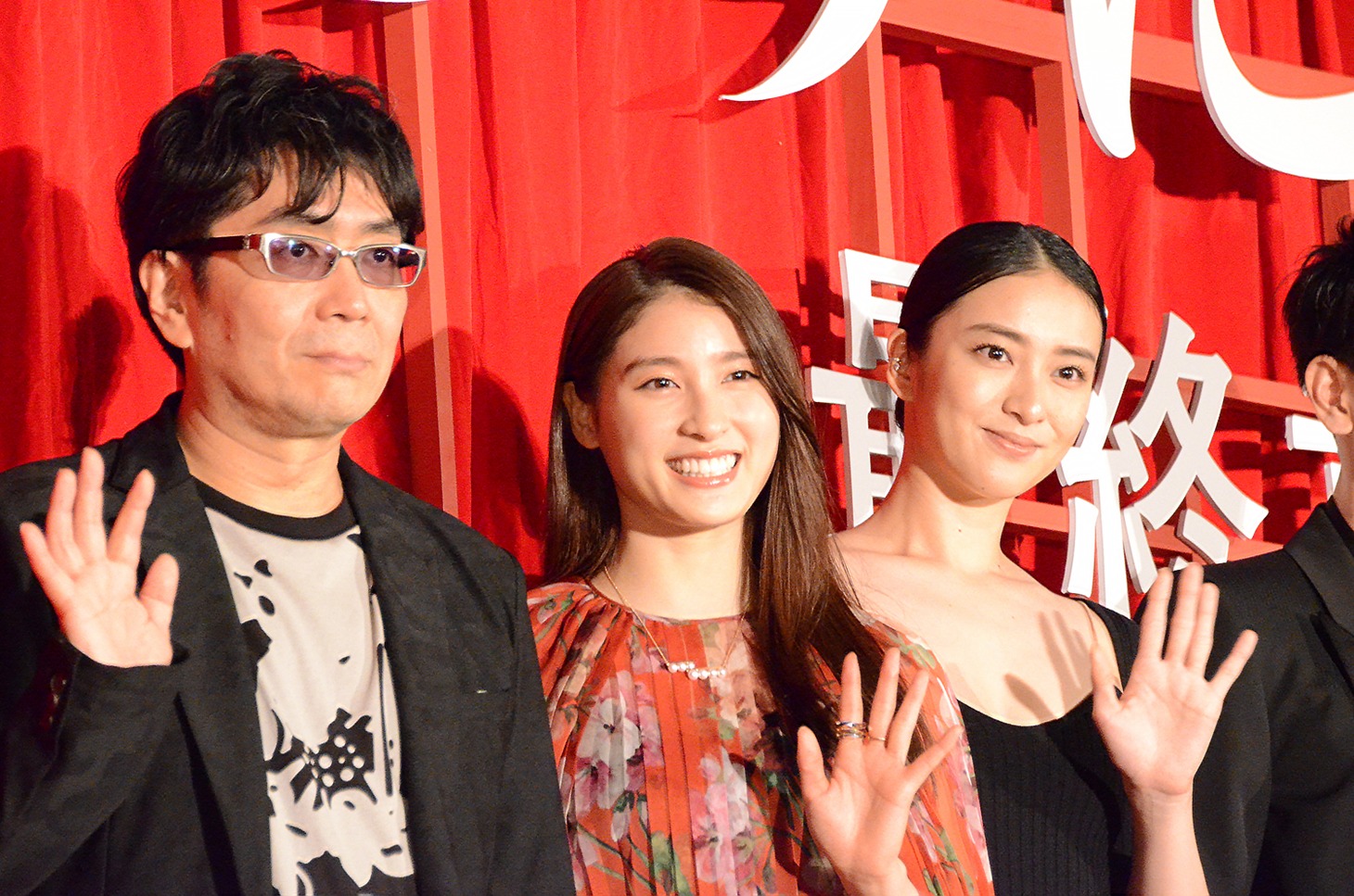 「るろうに剣心 最終章 The Final」大ヒット舞台挨拶の様子。