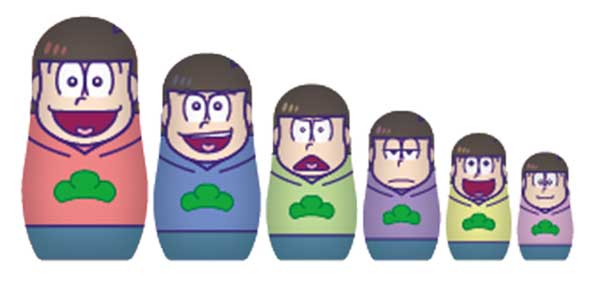 マトリョーシカのイメージ。