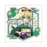 貼ってはがせるステッカー（ターニャ）