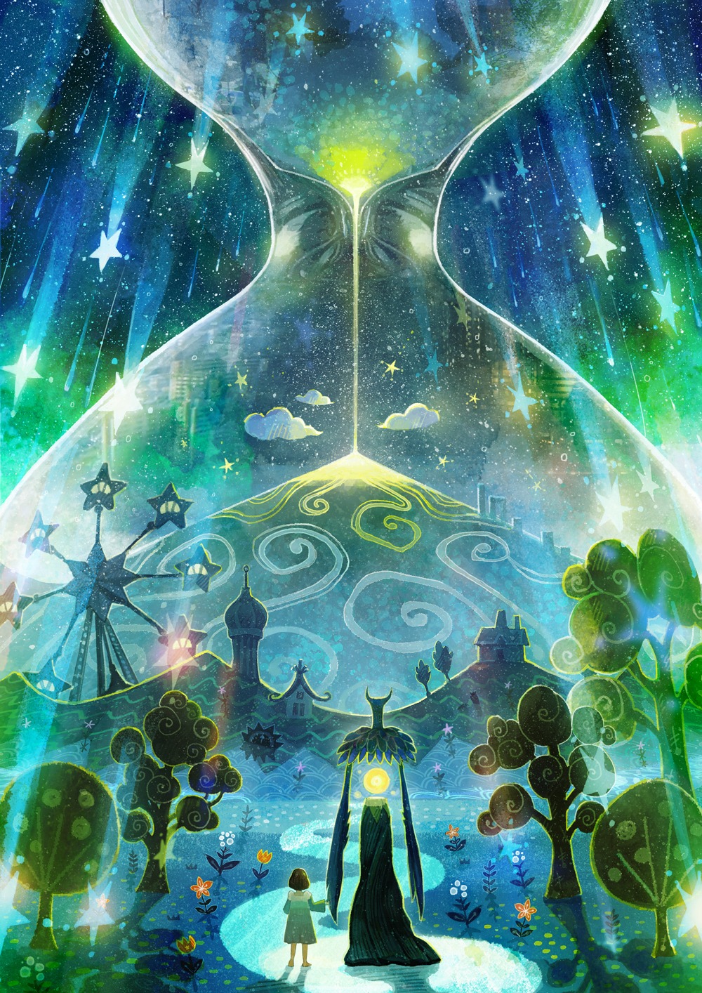オリジナルアニメプロジェクト「夜の国」キービジュアル