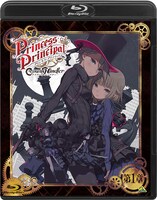 「プリンセス・プリンシパル Crown Handler」第1章のBlu-rayは、黒星紅白による描き下ろしジャケット仕様。